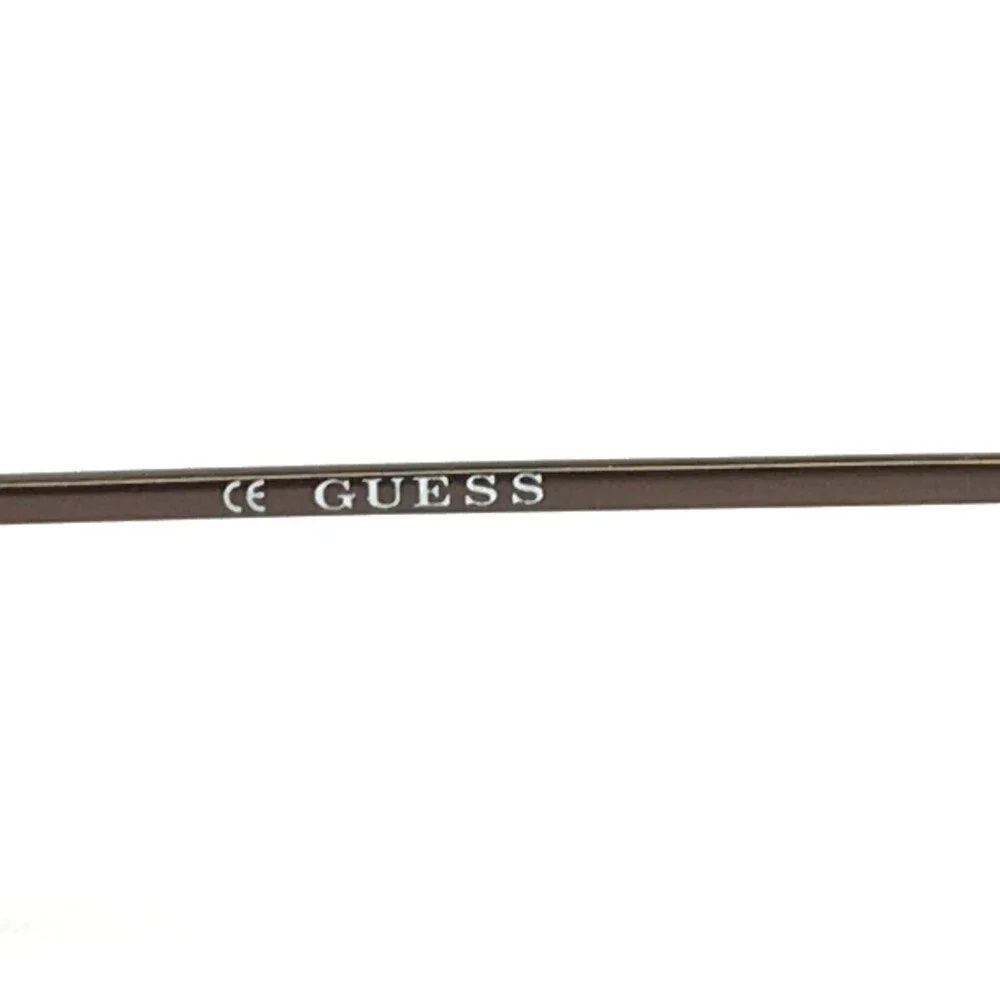 Guess Sunglasses GU6124 BRN-1 Brown Rectangular Frames with Brown Lenses
